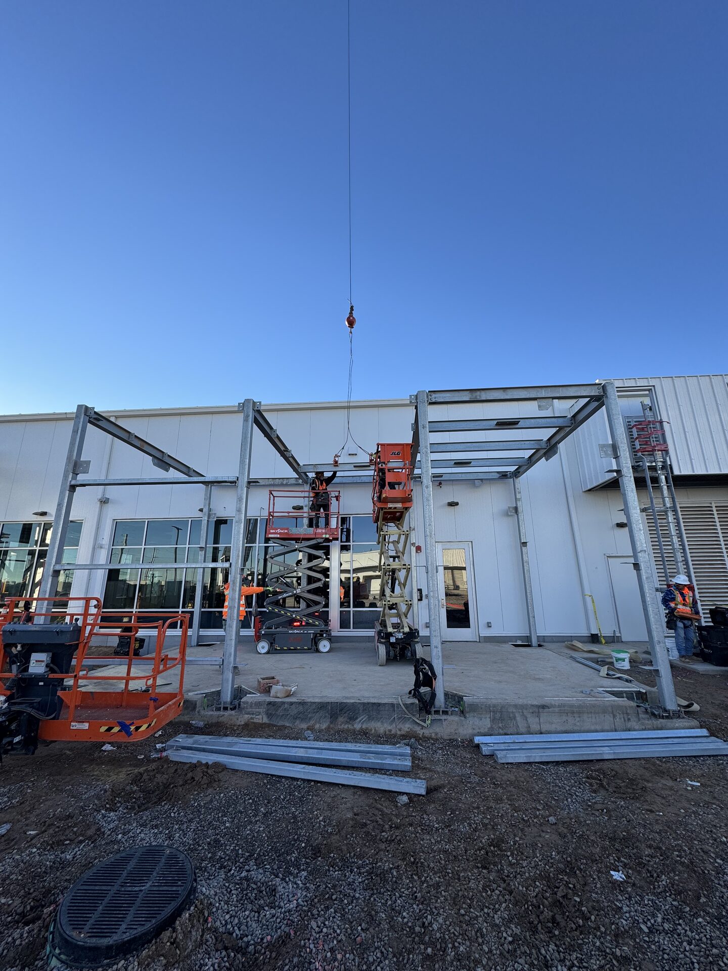 B Building Construction LLC — metal building project