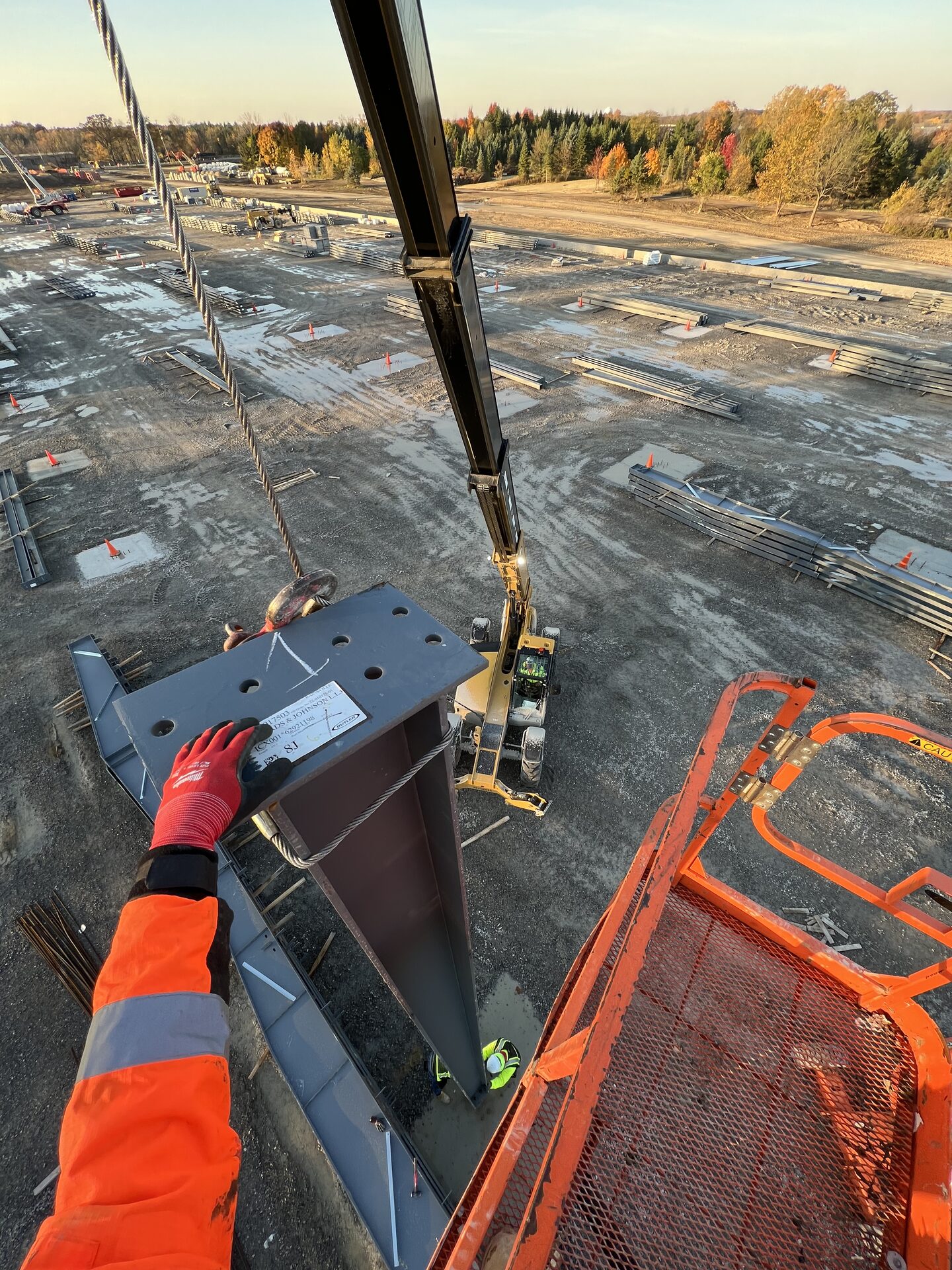 B Building Construction LLC — metal building project